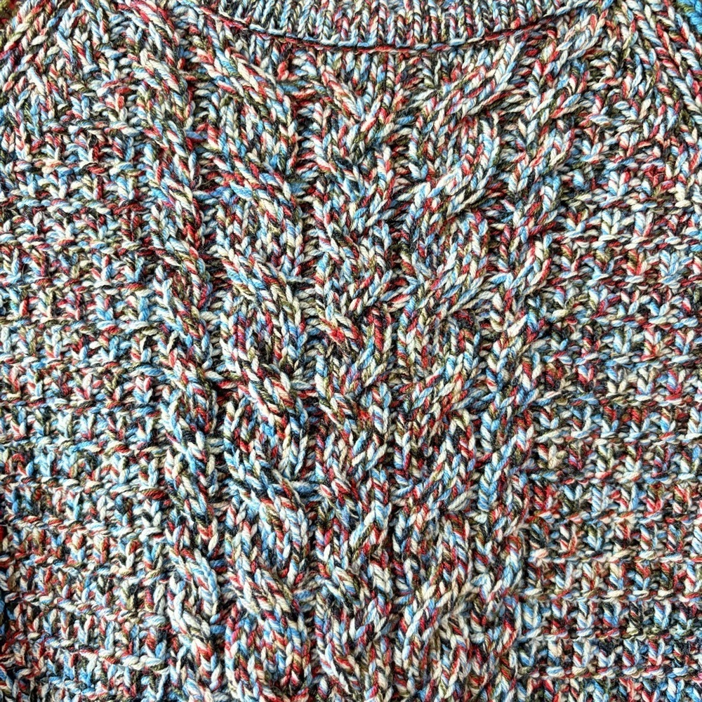 Jil Sander Navy Color Block Sweater - Picture 6 of 13